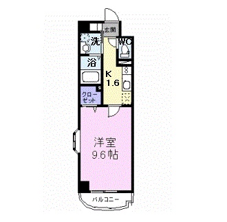 堺市堺区大浜南町のマンションの間取り