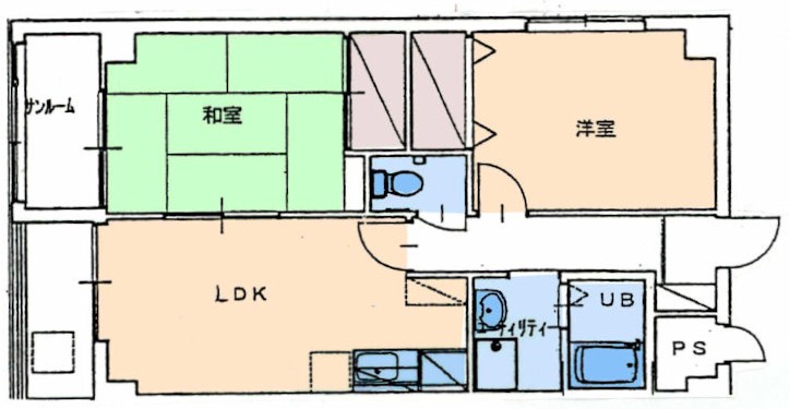 ラピタの間取り