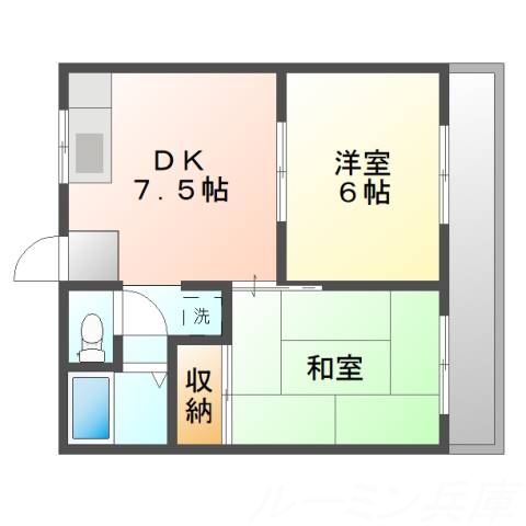 バーゼル１０番館の間取り