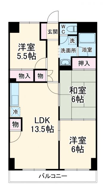 ユナイテッドマンションの間取り