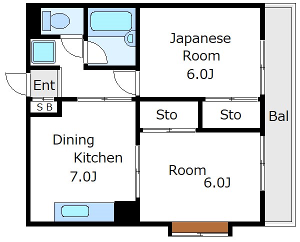 新潮通り一番館の間取り