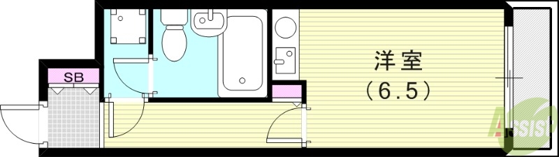 モンミエールひのともの間取り