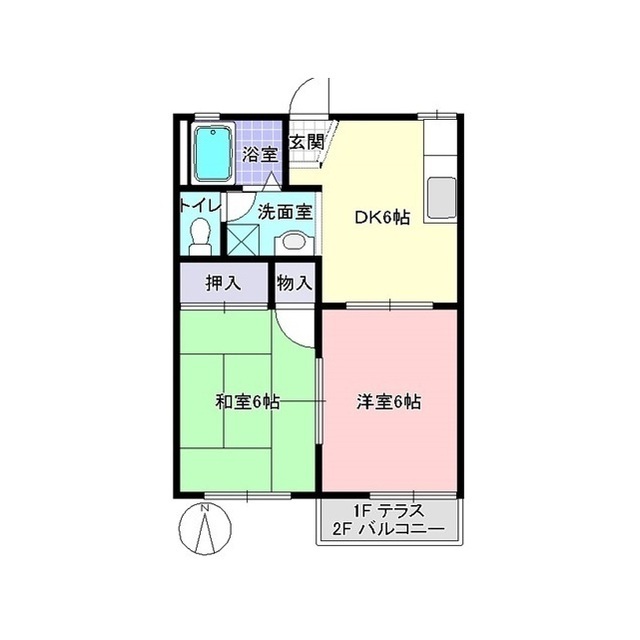 メゾンエバーパインの間取り