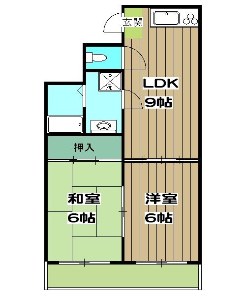 ハイメゾン伊藤の間取り