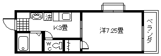 サリナス和田名の間取り