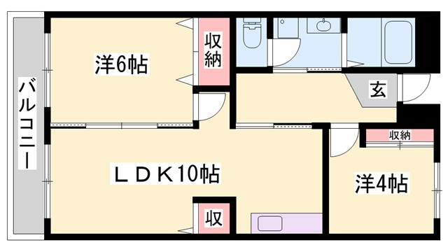 ドミール１０１の間取り