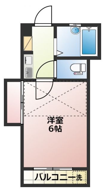 メゾンケヤキの間取り