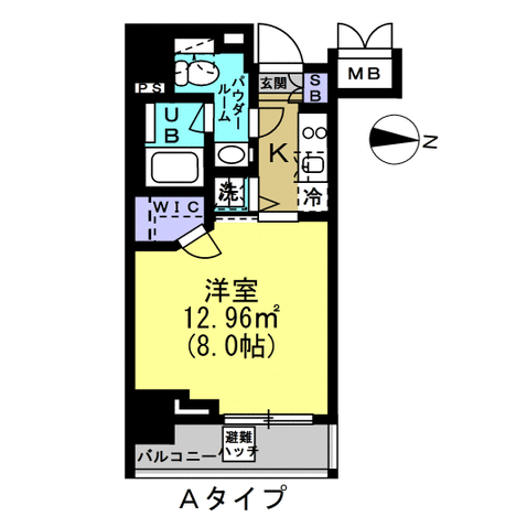 ルーラル二十四番館の間取り