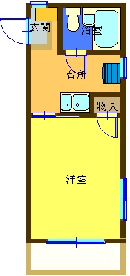 コートサイドビューの間取り