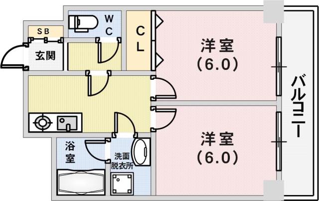 【ファゼンダ78の間取り】