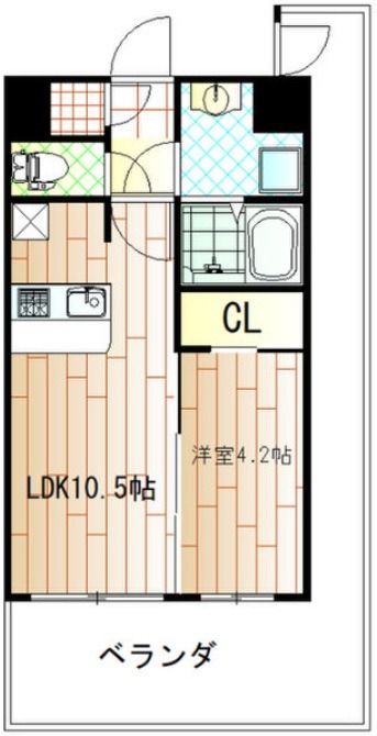 堺市堺区寺地町東のマンションの間取り