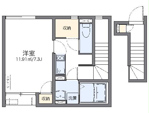 【レオネクストラシーヌ弐番館の間取り】