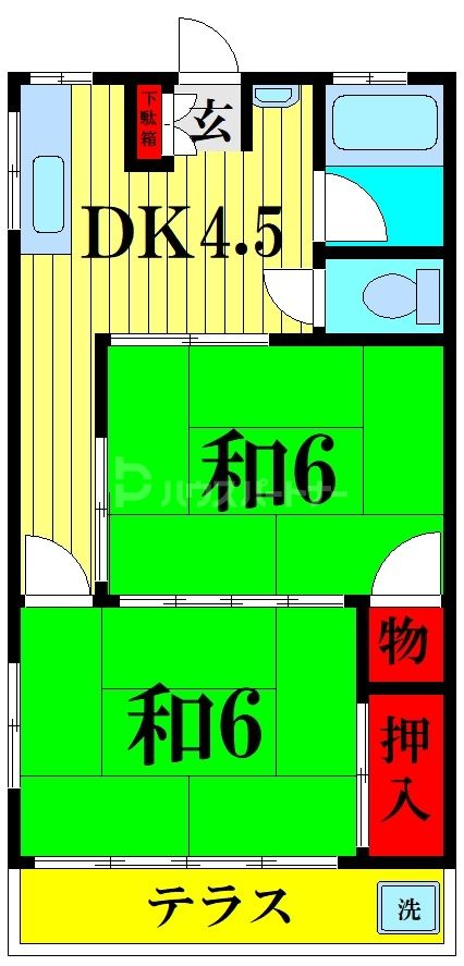 【ルミネマンションの間取り】