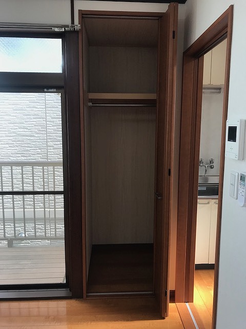 収納　収納はクローゼットです