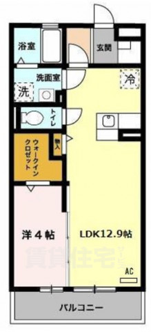 オブ・ヴィラージュの間取り