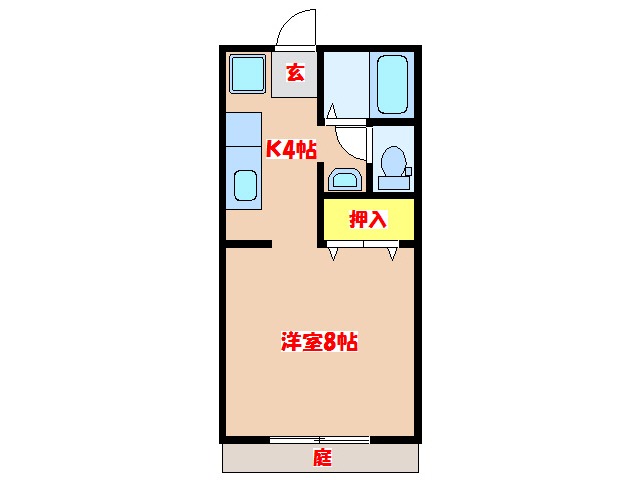 マルコシティー　Ｃ棟の間取り