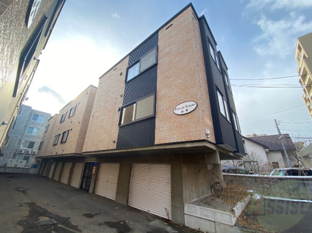 建物外観　札幌市中央区南１２条西「ステラガーデン山鼻」