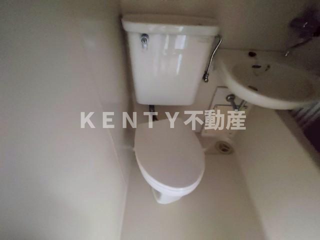 トイレ　ゆったりとした空間のトイレです