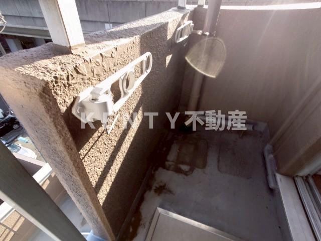 バルコニー　広々としたバルコニーです