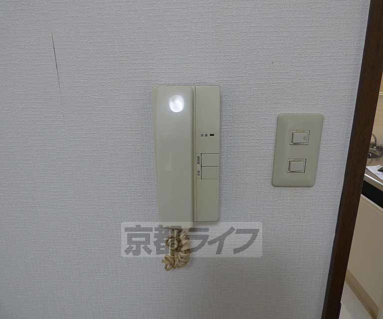 セキュリティ　インターホンです。