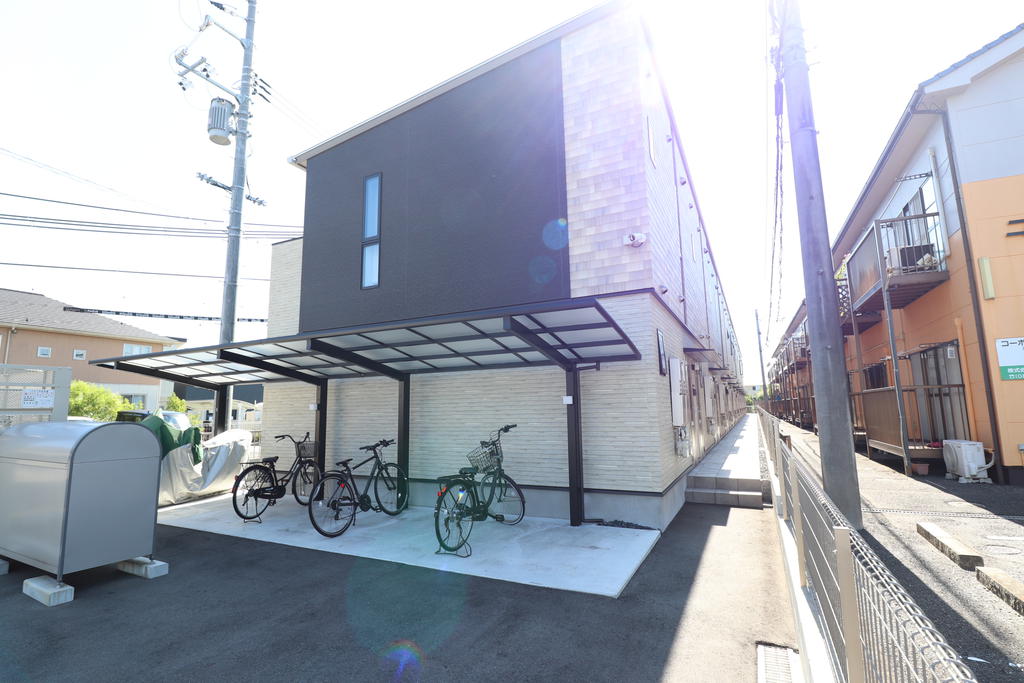 建物外観　中庄の１Kアパート♪