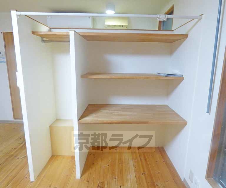 収納　お洒落な棚です。