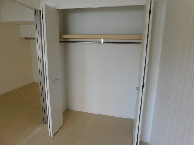 収納　たっぷりとした収納スペースです