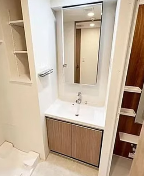 洗面設備　※別部屋の参考写真です。