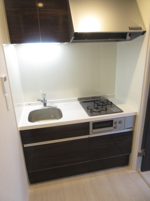 キッチン　★ガス２口グリル付きシステムキッチン★