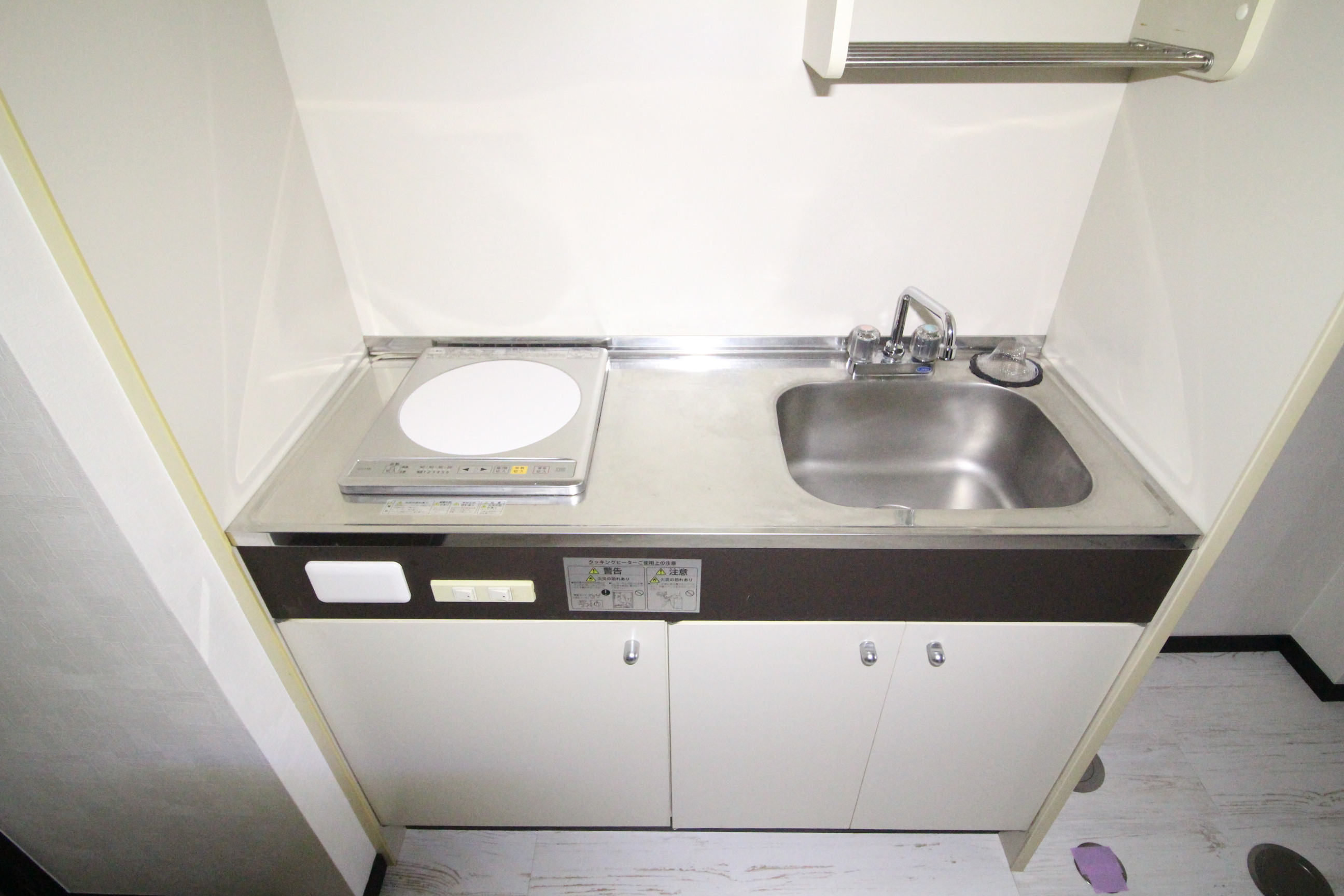 キッチン　IHクッキングヒーターでお手入れ簡単◎