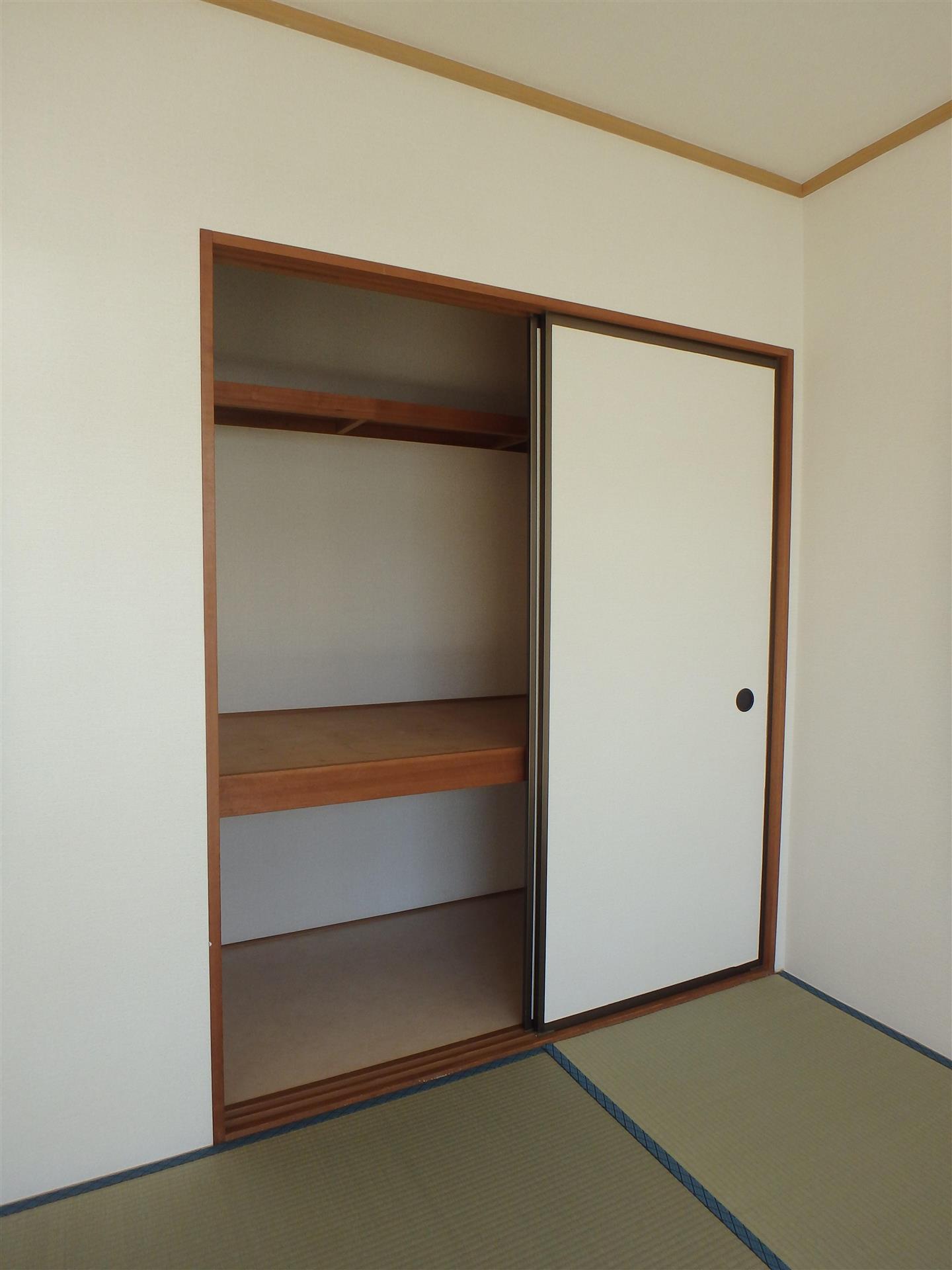 収納　和室の押入れ