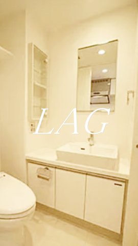 洗面設備　独立洗面台です。