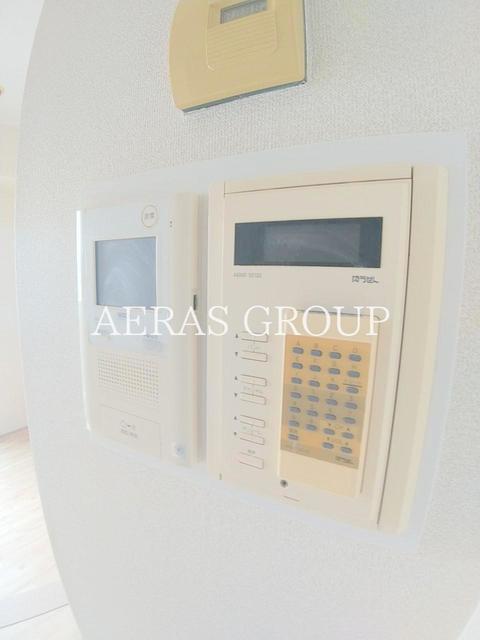 セキュリティ　モニター付きインターホン