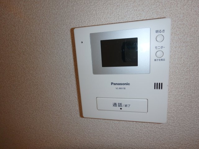 セキュリティ　退去前なので、以前の写真です。