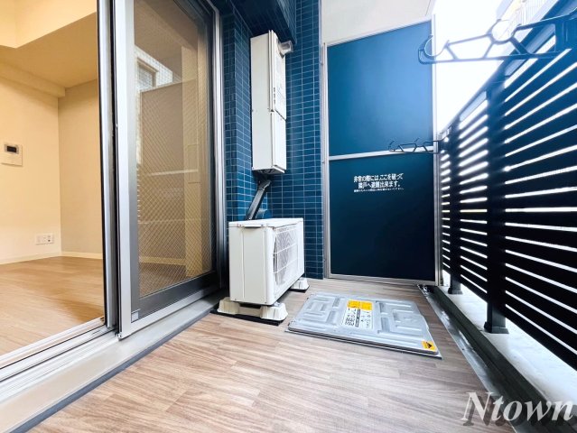 バルコニー　バルコニーがあります