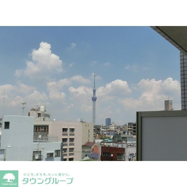 バルコニー　バルコニーからの眺望