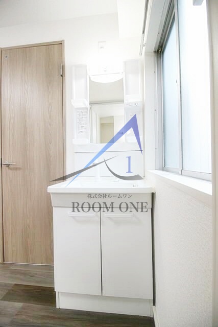 洗面設備　洗面台です。