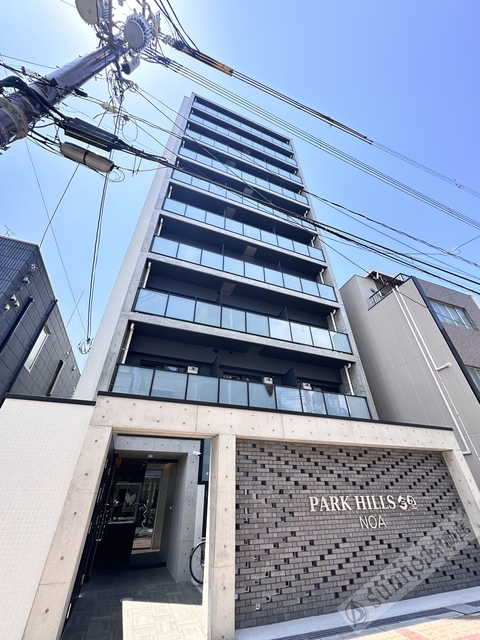 建物外観　築浅・駅近・ネット無料♪