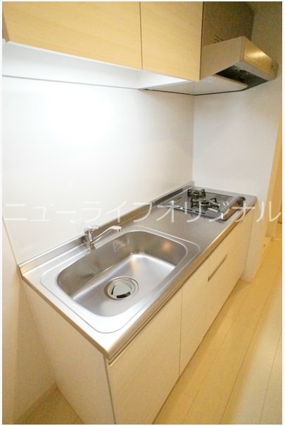 キッチン　2口コンロ付キッチンです。