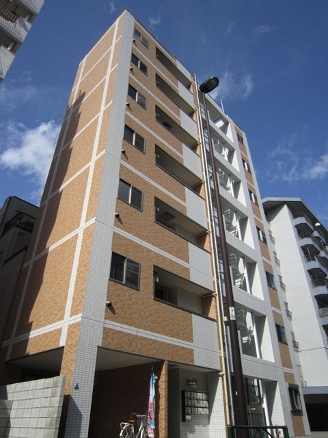 建物外観　オートロック完備のデザイナーズレジデンス。