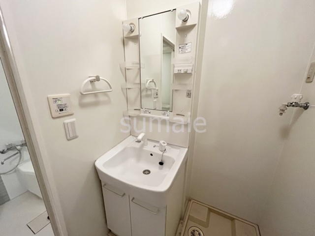 洗面設備　独立洗面です。