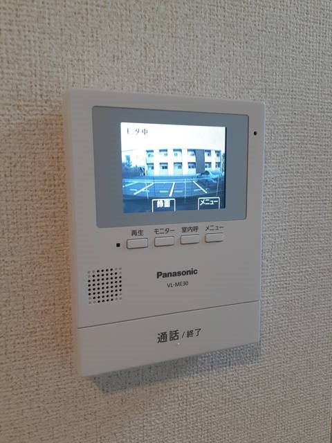 セキュリティ　安心のTVインターホン完備です。
