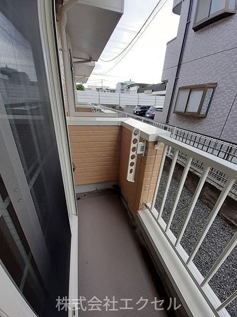 バルコニー　風通しがいいです。