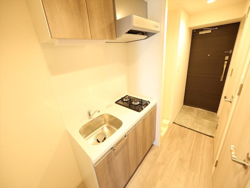 キッチン　システムキッチン（ガス2口コンロ付）