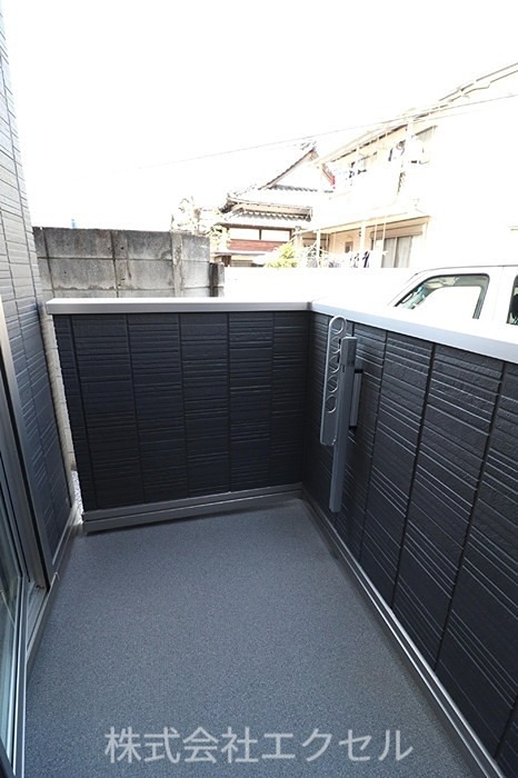 バルコニー　風通しの良いバルコニーです。