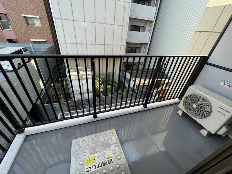 バルコニー　落ち着いた時間を過ごせるバルコニーです