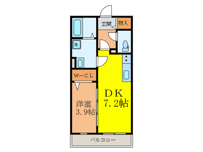 メゾンブランの間取り写真