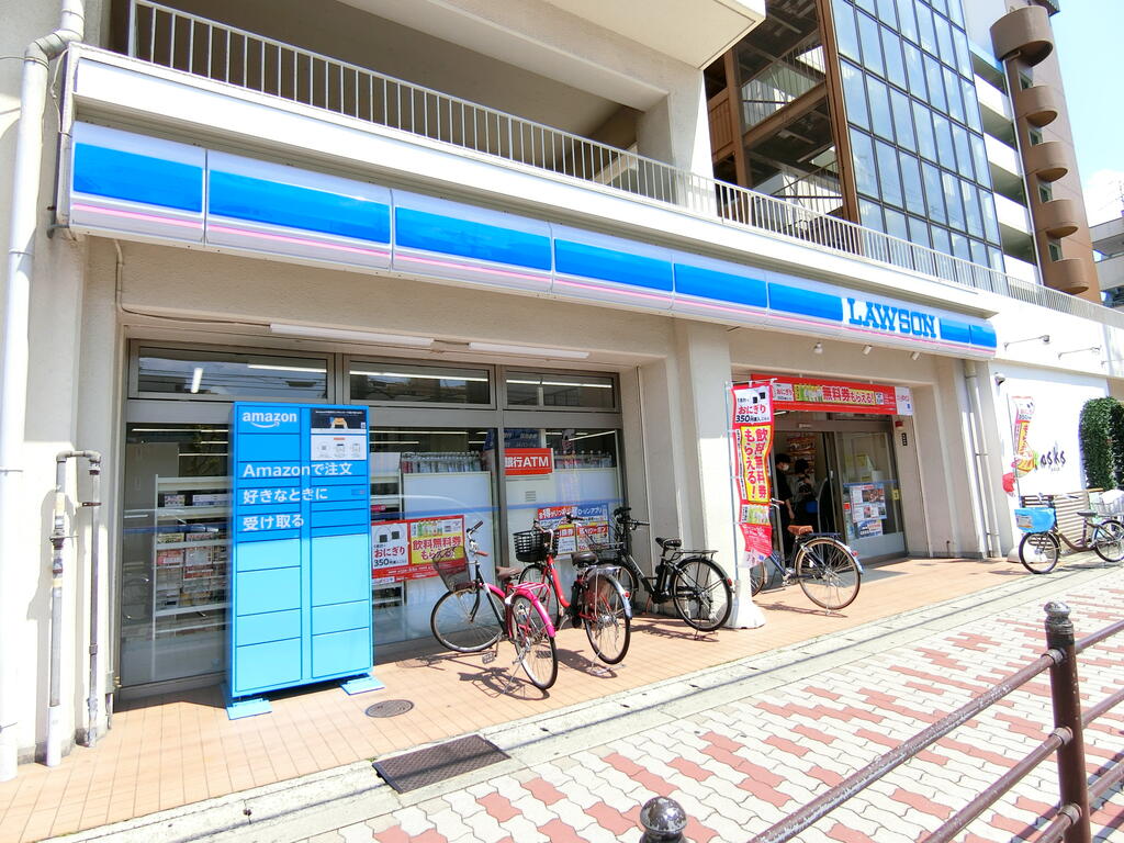 コンビニ　ローソン東三国店（コンビニ）まで336m