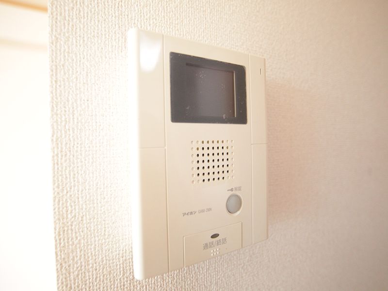 セキュリティ　モニター付きインターホン