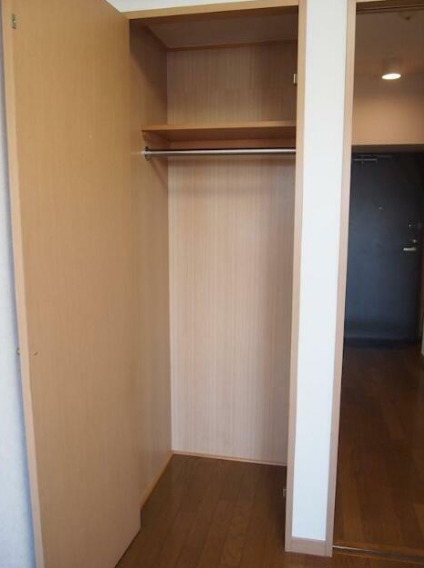 収納　クローゼットです